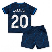 Dětský fotbalový dres Chelsea Cole Palmer #20 2023-24 Venkovní Krátký Rukáv (+ trenýrky)